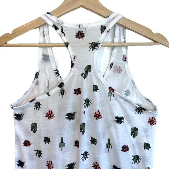 Kismet Cactus Novelty Print Racerback Tank - Picture 5 of 6